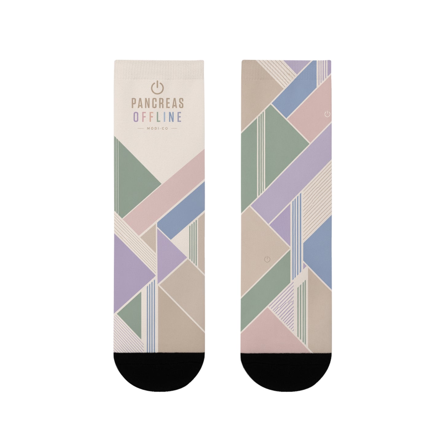 Modi-co Pancreas Offline Minimalist Crew Socks