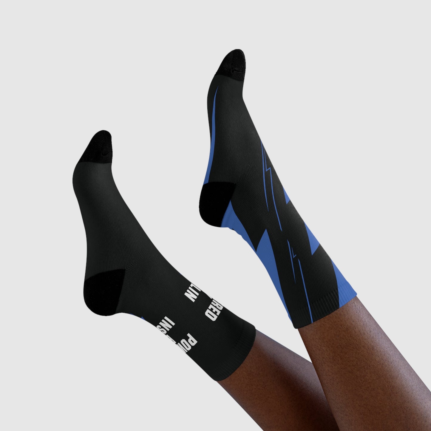 Modi-co Powered by Insulin Crew Socks