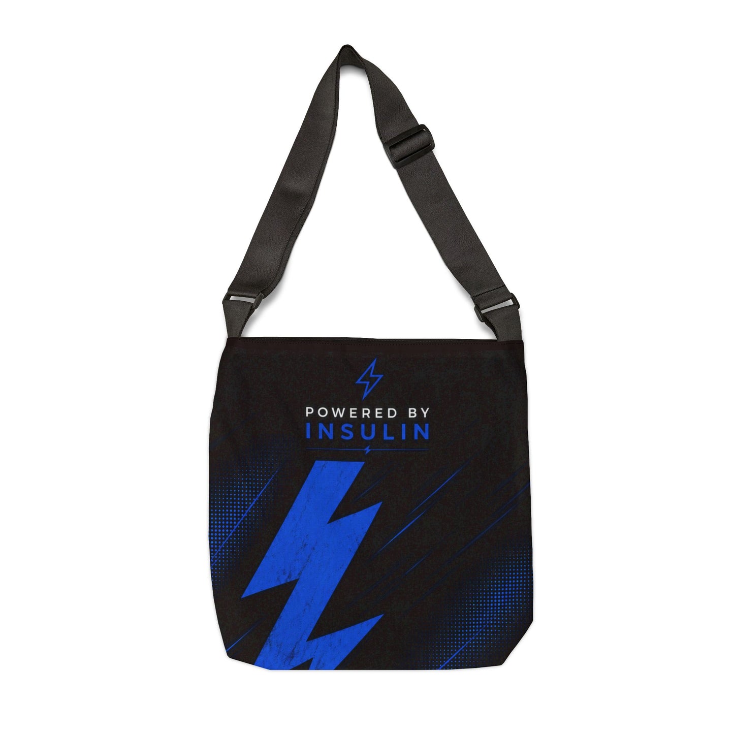 Modi-co Powered by Insulin Adjustable Tote Bag