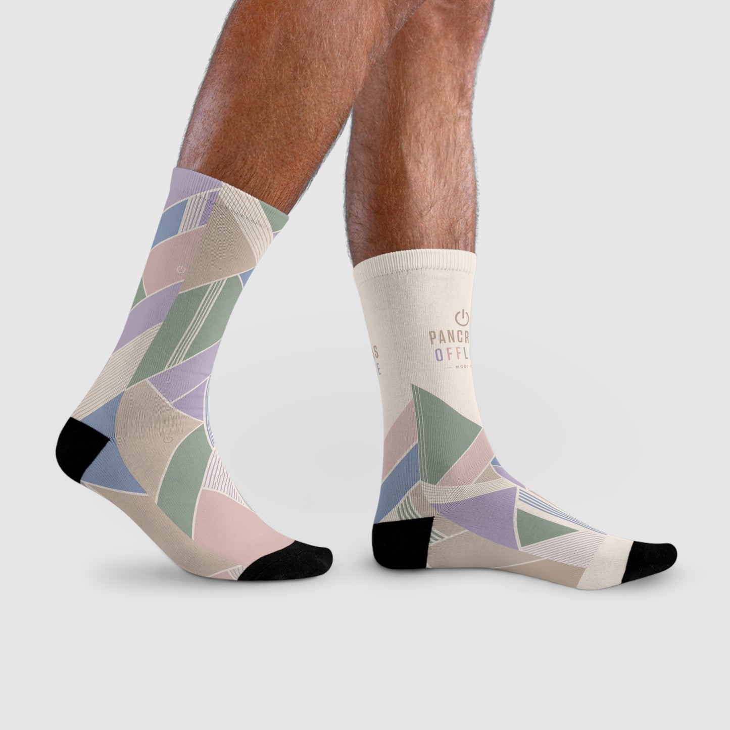 Modi-co Pancreas Offline Minimalist Crew Socks