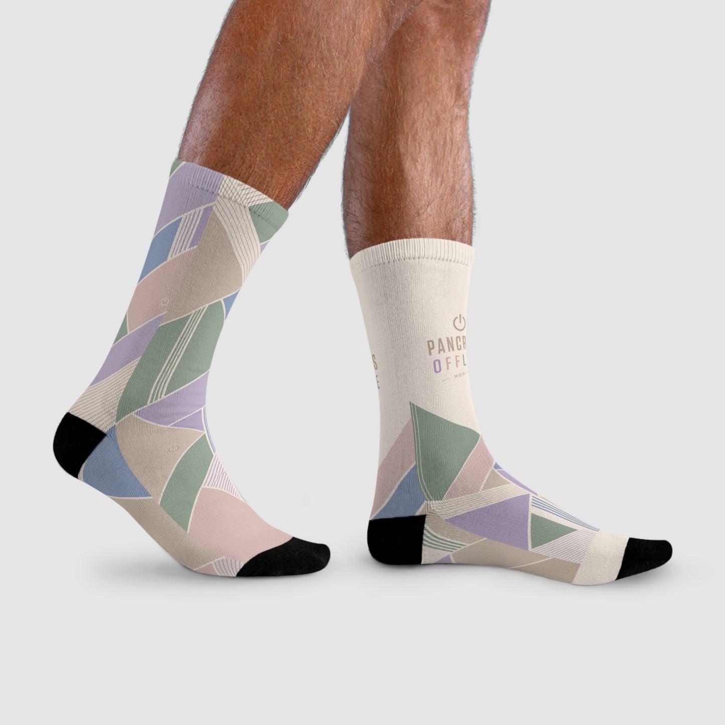 Modi-co Pancreas Offline Minimalist Crew Socks